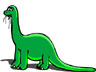 Cartoon dinosaur