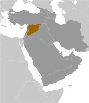 Syria location