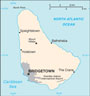 Map of Barbados