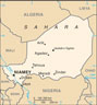 Map of Niger