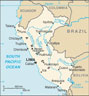 Map of Peru