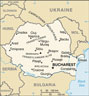 Map of Romania