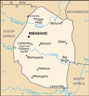 Map of Swaziland